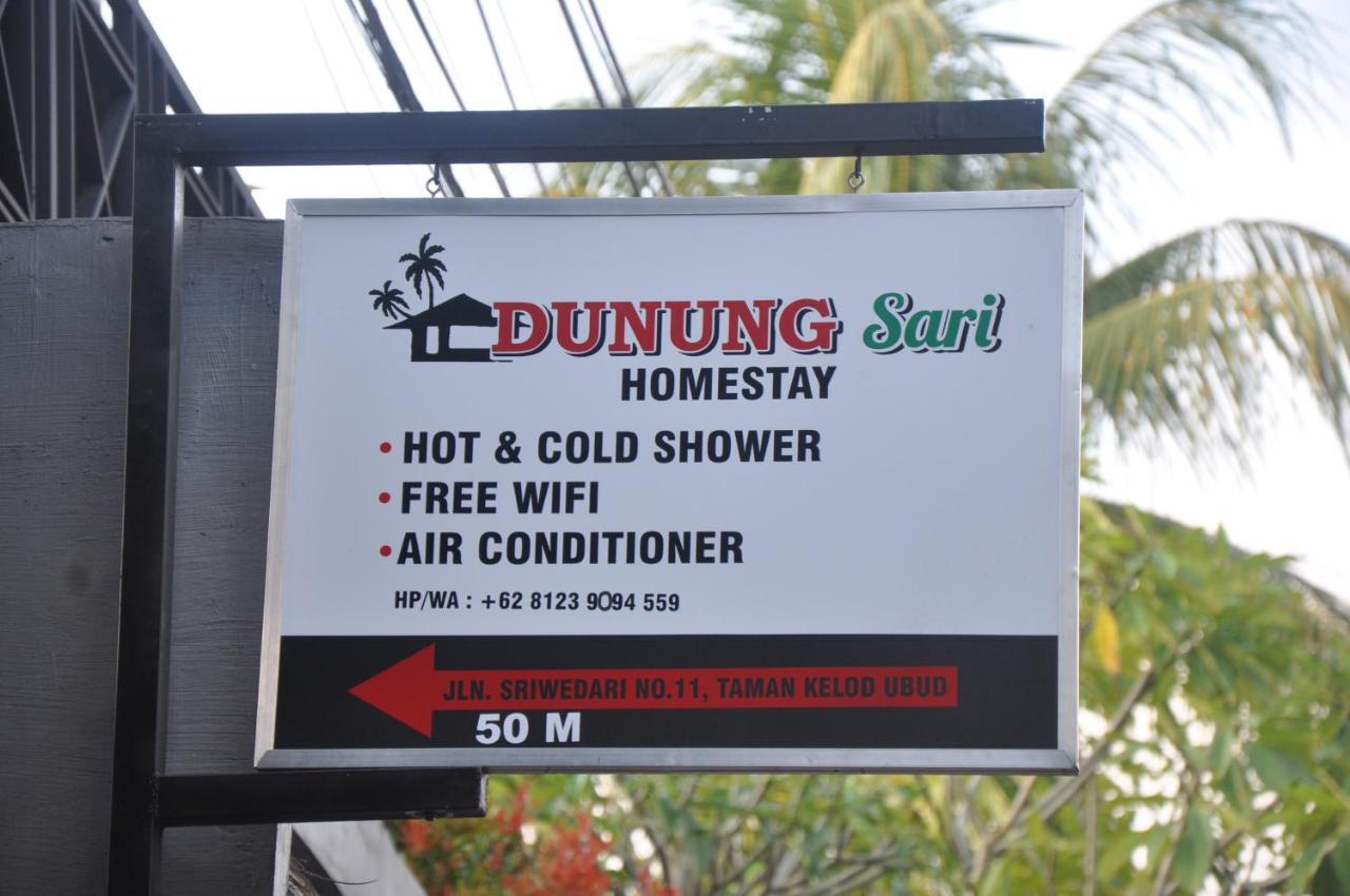 Dunung Sari Homestay Убуд Экстерьер фото